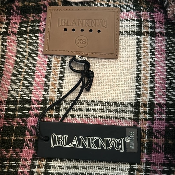 BlankNYC I Feel You Mid-Length Plaid Shirt Jacket (Shacket) - Picture 14 of 17